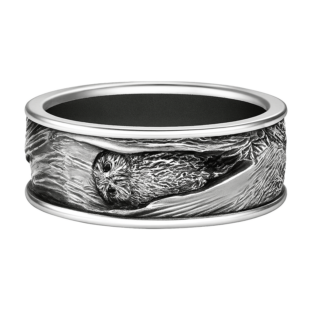 Hiding Burrowing Owl Ring 2